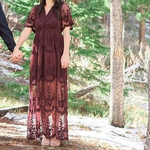Altar’d State boho maxi dress